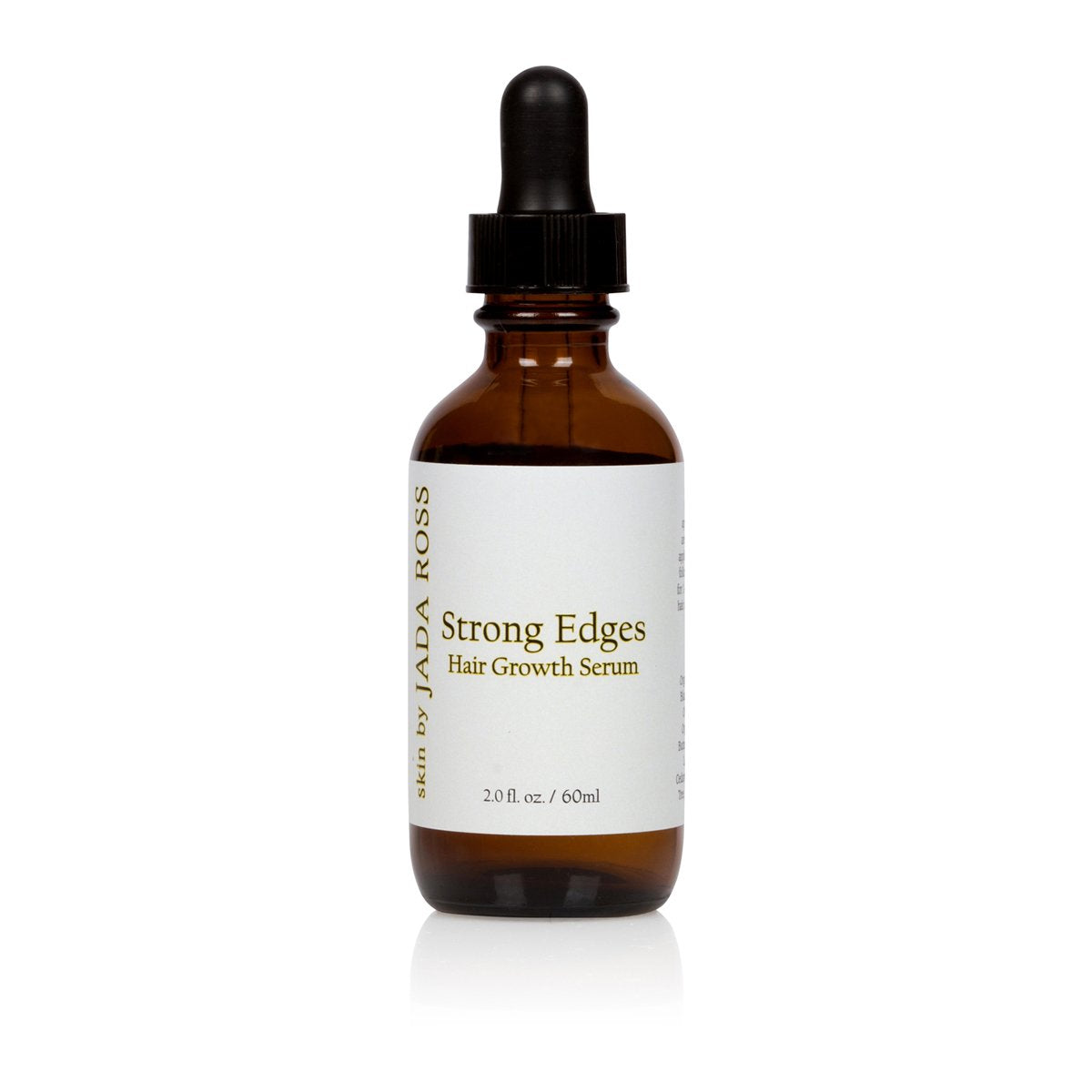 Hair growth serum that promotes stronger edges and long hair.