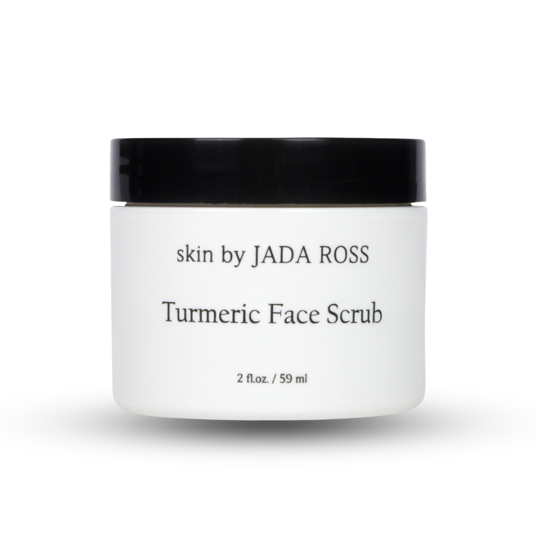 Turmeric Face Scrub (Vegan-Brightening-Gentle-Fragrance Free)